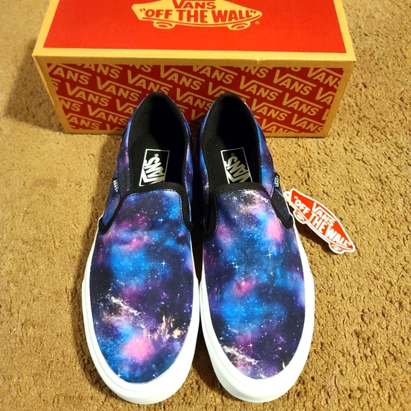 Vans Shoes - Vans asher galaxy multi/white sneakers